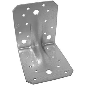 heavy duty angle iron screwfix|Sabrefix Heavy Duty Angle Brackets Galvanised 90mm x 63mm .